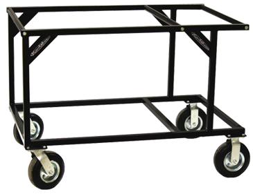 Stackable 2-Tier Kart Stand (Black)