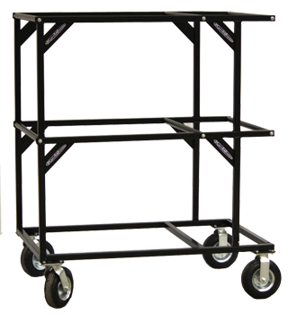 Stackable 3-Tier Kart Stand (Black)