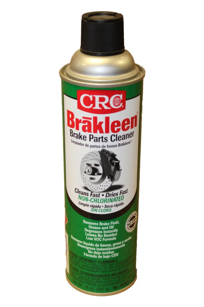 Brakleen CRC N/C Brake Parts Cleaner Green 50-State 14 oz - Non