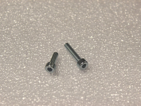 4mm (.7 pitch)   Socket Cap Screws (plated)