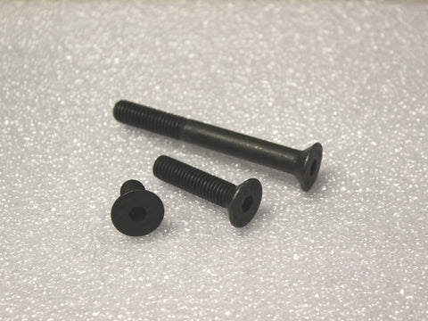 8mm (1.25 pitch)  Flat Head Socket Head Cap Screws (plated)