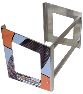 Replica Graphics for 1, 2, 3, 4, 5 or 6 Fuel Jug Racks - Orange