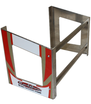 Replica Graphics for 1, 2, 3, 4, 5, or 6 Fuel Jug Racks - Red