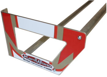 Replica Graphics For 16"-128" Tire Racks - Red
