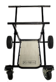 KartWorkz-wheeled-x-frame-black-front-view
